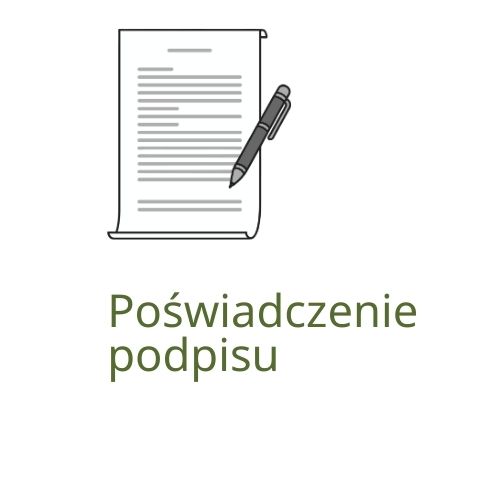 poświadczenie podpisu
